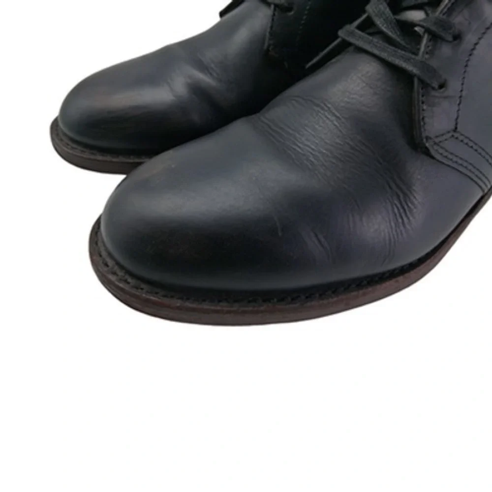 Frye Boots Mens Size 10 Narrow Black Leather Chukka Ankle Casual Dress Boots USA